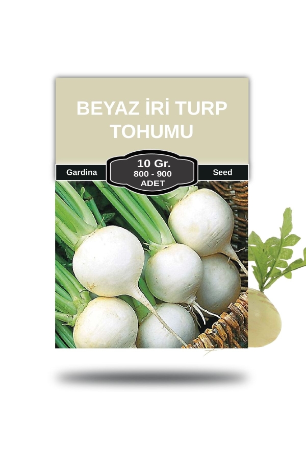 Gardinalife - Beyaz Turp Tohumu Iri 10 Gr. 800 Tohum