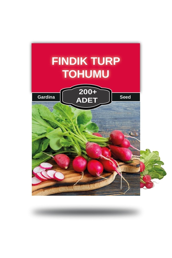 Fındık Turp Tohumu 200 Tohum (PROFESYONEL TOHUM)